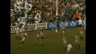 Geelong vs Collingwood highlights Round 24 1991 [upl. by Quintilla]