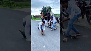 Unseen Skating Training Techniques 🤩🧐 inlineskating skater publicreaction skatingreaction [upl. by Aicak217]