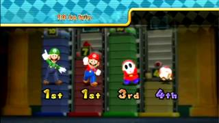 Guiles Theme Goes With Everything Luigi Wins By Doing Absoulutely Nothing In Mario Party 9 [upl. by Lorou]