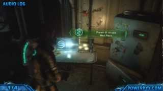 Dead Space 3  Chapter 1  All Collectible Locations All Artifacts Logs Weapon Parts Circuits [upl. by Auqinu717]