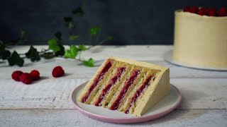 Pistachio and Raspberry russian cake [upl. by Amrita]