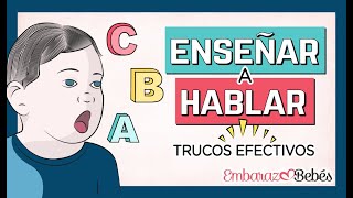 TRUCOS para ENSEÑAR a HABLAR al bebé 📢👍🏼 Estimulación del habla [upl. by Faubert22]