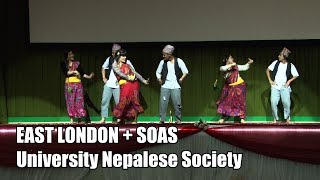 East London amp SOAS 6th InterUni Nepalese Dance Competition UK 2018 [upl. by Ellenwahs]