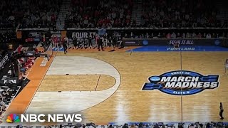 3point line incorrectly drawn before Elite Eight womens games [upl. by Trevorr305]