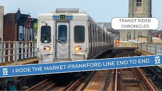 Exploring the SEPTA MarketFrankford Subway Line A Casual Ride from End to End [upl. by Kono]