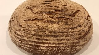 Sauerteigbrot Berliner Landbrot Schritt für Schritt mit Rezept [upl. by Arndt375]