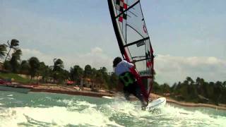 Windsurf freestyle à Jericoacoara au Brésil [upl. by Romanas]