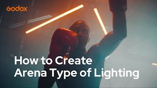 How to Create Arena Type of Lighting  Godox Production Series EP02 [upl. by Eirroc805]