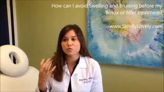 How can I avoid Swelling and Bruising before my Botox or Filler treatment Brittany White FNP Ski [upl. by Imyaj]