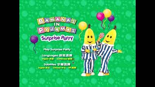 Bananas in Pyjamas Surprise Party 2009 DVD Menu Walkthrough [upl. by Eward476]