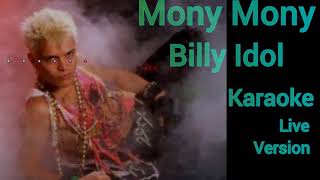 Mony Mony  Billy Idol  Karaoke  Live Version [upl. by Prendergast]