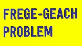 Most Famous Ethical Puzzle The FregeGeach Problem  Philosophy Tube [upl. by Annaiek]