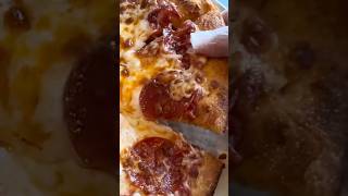 Classic Cheese and Pepperoni 🍕 🤌 pizza pizzalover food foodie pizzatime mukbang chef fyp [upl. by Rape]