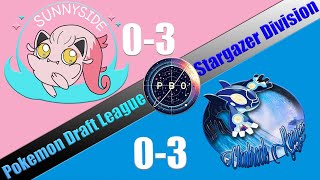 Pokémon Draft League  Sunnyside Scream Tails VS Clonbrook Kyogres  S6 W4 Stargazer Div [upl. by Ahsitnauq]