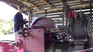 Burrell 2551 First Steam Run steam roller restoration [upl. by Chaworth857]