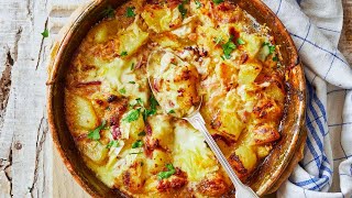 Recette  Tartiflette traditionnelle [upl. by Birch514]