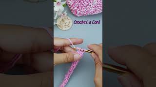 How to Crochet a Cord Very Easy and Simple  Vivi Berry crochet [upl. by Aiz6]