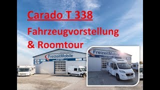 Carado T 338  Fahrzeugvorstellung amp Roomtour [upl. by Eli]