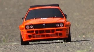 TAMIYA TT01 LANCIA DELTA INTEGRALE ON TARMAC [upl. by Sussman]