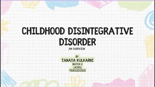 Tanaya Kulkarni Neuropsychology Video CDD [upl. by Winton171]