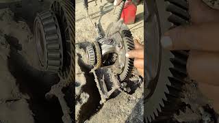 Hypoid Gear part Lock welding diy gearbox handmade video welding [upl. by Kartis]