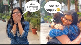 YOUTUBE ki First PAYMENT 🥰 ll Riya Vlogs [upl. by Euqinamod26]