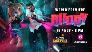 Buddy Hindi Glimpse  Allu Sirish Gayatri Bharadwaj  16th Nov 8PM  Colors Cineplex  Jio Cinema [upl. by Rairb]