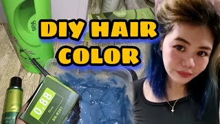 DIY HAIR COLOR BREMOD 088 BLUE [upl. by Burkley]