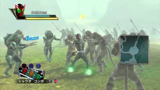 Kamen Rider Battride War OOO Gameplay [upl. by Aridnere569]