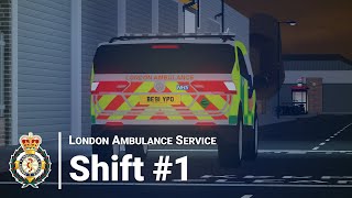 London Ambulance Service 1  Westbridge UK ROBLOX [upl. by Sue]