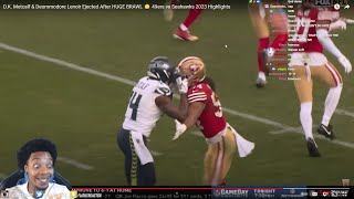 FlightReacts Seahawks vs 49ers 2023 Week 14 Highlights [upl. by Atilrahc]