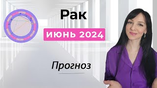 РАК ♋️ гороскоп ИЮНЬ 2024 г [upl. by Kevina948]