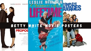 Betty White movie posters Betty White The Golden Girls Betty White best movie posters [upl. by Neeuq]