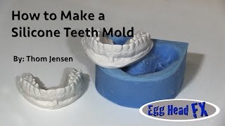 How to Make a Silicone Teeth Mold [upl. by Arorua889]