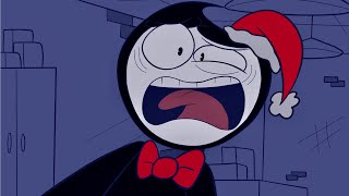 A BENDY CHRISTMAS CARTOON Fanmade Bendy AnimaticAnimation [upl. by Placida]