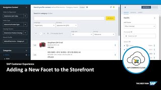 Adding a New Facet to the Storefront  SAP Commerce Cloud [upl. by Minton]