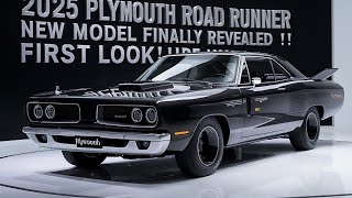 2025 Plymouth Road Runner Shocks the World with Its New Look – You Wont Believe Your Eyes [upl. by Andria]