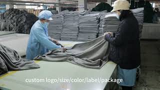 Airline Blanket Supplier in ChinaDotex Textile [upl. by Nevek370]