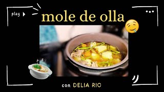 Mole de olla  receta casera 🍲⭐ [upl. by Vona67]