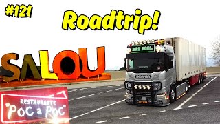 ROADTRIP CUSTOM MADE SCANIA EUROPA MET TUSSENSTOP IN SALOU [upl. by Nivak605]