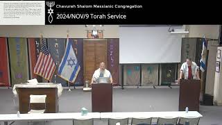 2024NOV9 Torah Service [upl. by Gamages]