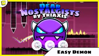 20 Dear Nostalgists by TriaXis All Coins DEMON  Geometry Dash 22 [upl. by Phineas]