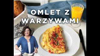 Śniadanie idealne Omlet z Warzywami szybki i pyszny [upl. by Airol]