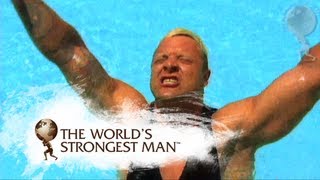 Magnus Samuelsson Breaks Wrist  Worlds Strongest Man [upl. by Luisa]