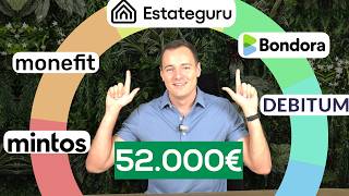 300€ pro Monat passiv Mein 52000€ P2PKredite Portfolio [upl. by Rriocard588]