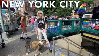 NYC LIVE Manhattan Greenwich Village Walking Pride Weekend 2024 [upl. by Iztim262]