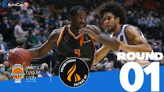 Valencia downs Promitheas for seasonopening win  Round 1 Highlights  7DAYS EuroCup [upl. by Haon]