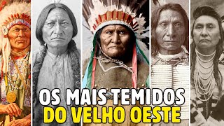 10 NATIVOS NORTEAMERICANOS MAIS TEMIDOS DO VELHO OESTE [upl. by Tekcirc]