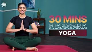 20 Mins Pranayama  Yoga Poses At Home  Yoga For Beginners  cultofficial [upl. by Aroved]