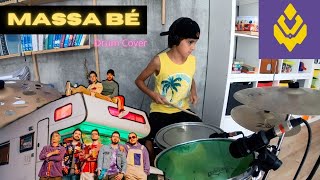 MASSA BÉ Doctor Prats ✌️ Drum cover  Twins and drums 9yrs [upl. by Michele]